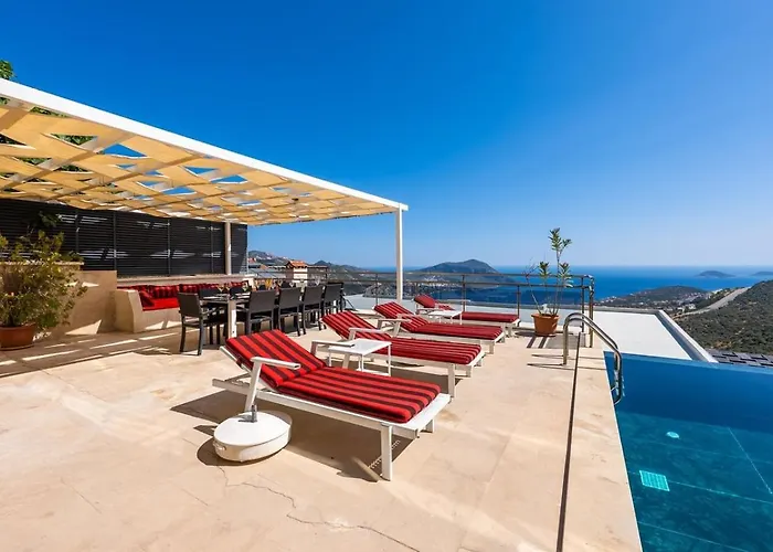6 Bedroom Seaview With Private Pool Hot Tub فيلة