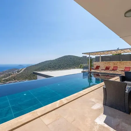 6 Bedroom Seaview With Private Pool Hot Tub Вилла Калкан