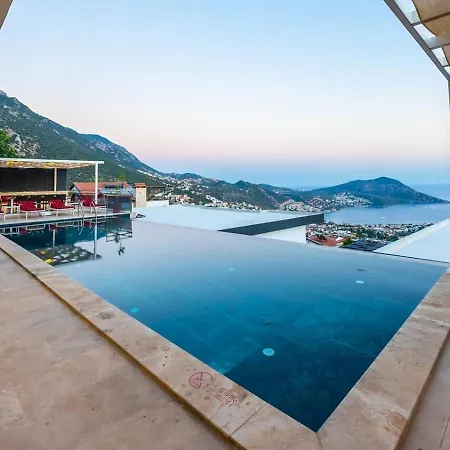 6 Bedroom Seaview With Private Pool Hot Tub Kalkan